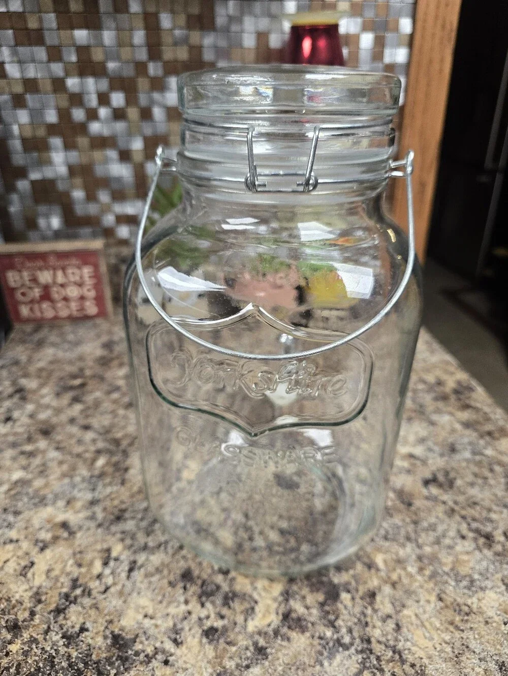 Clear Glass Beverage Dispenser with Spigot - Glassware